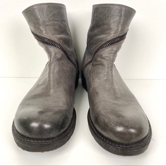 Diva Shoes Teresa DS-221 Leather Ankle Boots - Picture 5 of 9